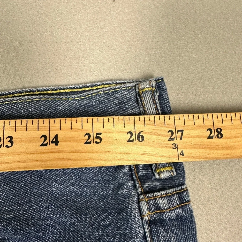 Levi's 550 Jeans Mens 54x29 Relaxed Fit Blue Tapered Leg EUC